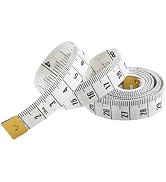 1Pc White Tailor Ruler Double Scale Body Measuring Tape Sewing Ruler Measure Circumference Wear R...