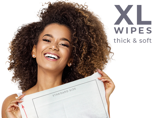 Pipa Mint body wipes for adults bathing no rinse fresh and gentle