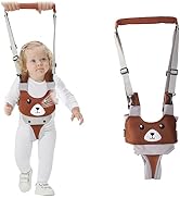 IULONEE Baby Walking Harness Breathable Handheld Kids Toddler Helper Assistant Adjustable Infant ...