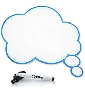 Signs Authority Dry Erase Board - Decorative Prop with Magnetic Back for Fridge - Realistic Speec...