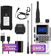 TIDRADIO TD-H3 GMRS Radio Multi-Band Receiving,USB-C Programming & Charging,2500mAh Battery,AM/FM...