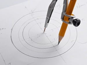 geometry compass with pen holder
