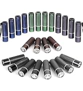 FASTPRO 24-Pack Mini Flashlights Set, Aluminum LED Flashlights Include AAA Batteries & Lanyard, S...