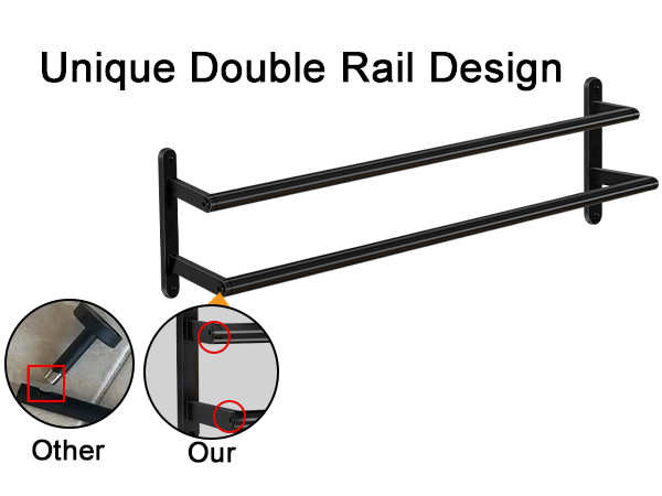 Double Towel Rod