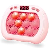 Intoypad Pop Game Light Up Fidget Toy for Kids, 6 Modes LED Screen Quick Push Controller Electric...