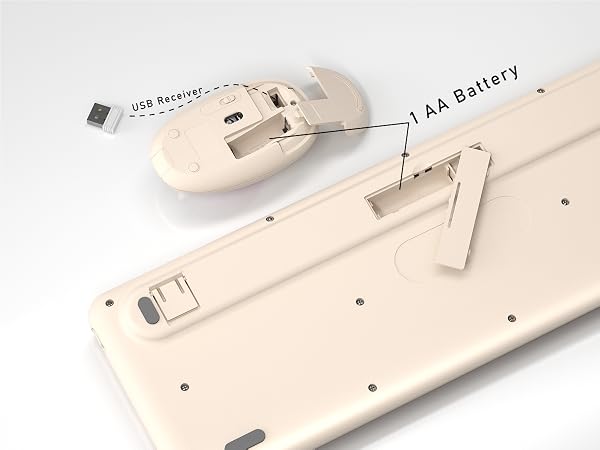 WIRELESS KEYBOARD AND MOUSE