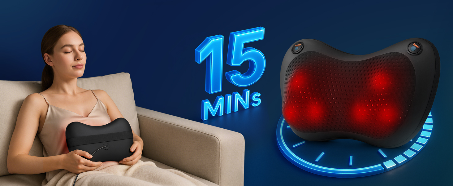 15-Minutes Auto Shut-Off