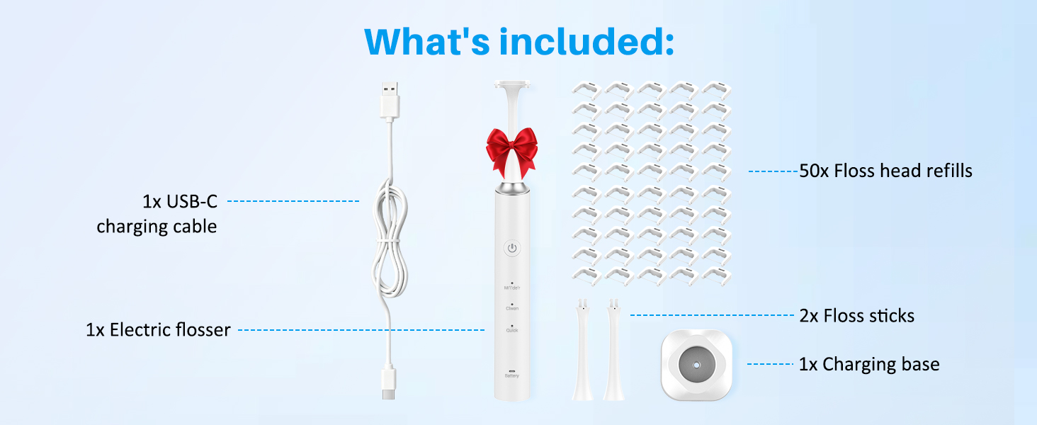 Voraiya Electric Flosser for Teeth and Adult