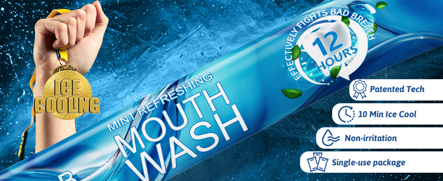 travel mouthwash packet
