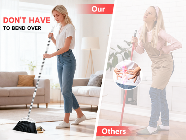Heavy Duty Broom for Home Office