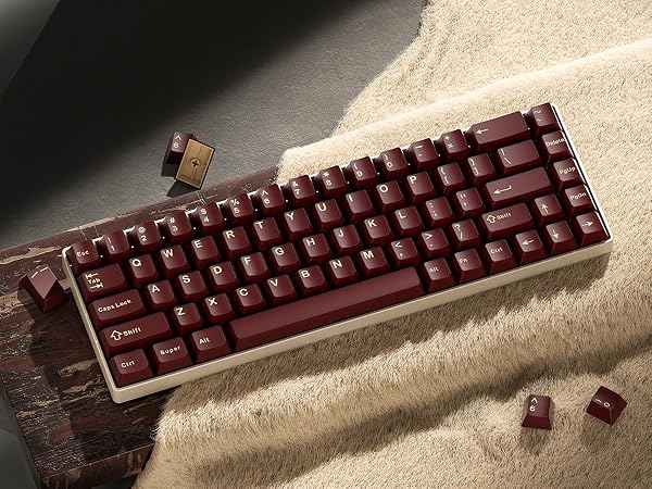 red keycaps