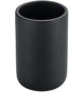 Joitsvia Resin Bathroom Tumbler Cup, Bathroom Water Cup, Tooth Brushing Holder, Makeup Brushes Ho...