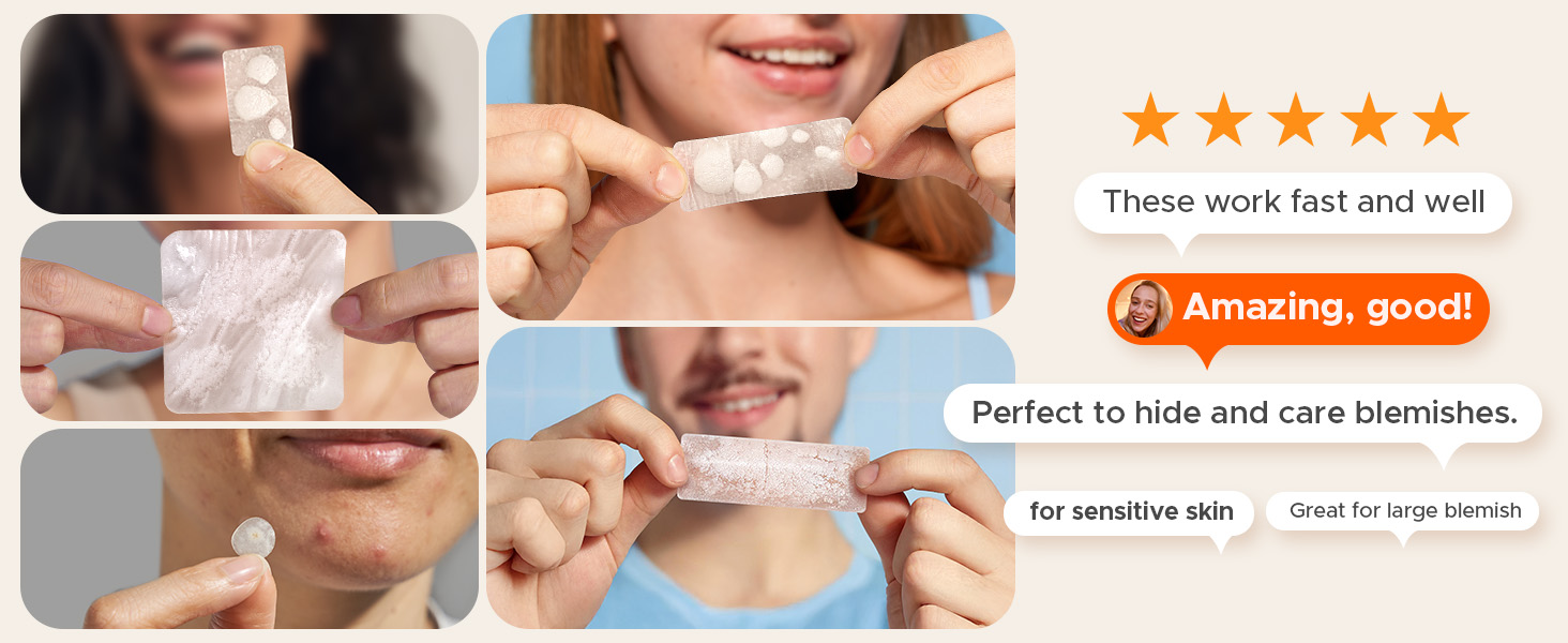 large pimple patches