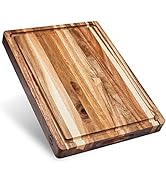 Sonder Los Angeles, Thick Sustainable Acacia Wood Cutting Board for Kitchen with Juice Groove, So...