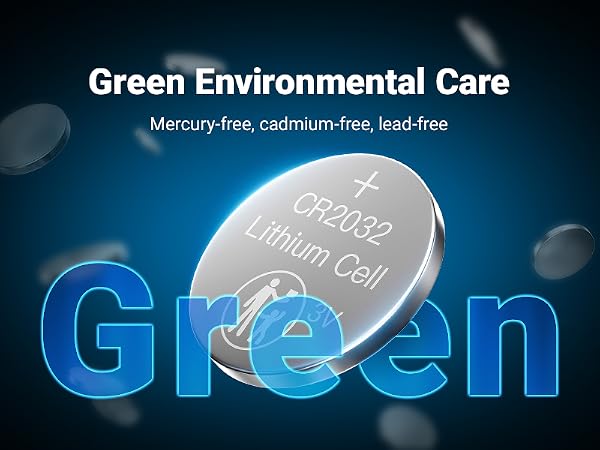 CR2032 BATTERY MERCURY-FREE