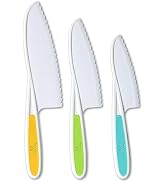 Tovla Jr. Knives for Kids 3-Piece Kitchen Cooking and Baking Knife Set: Children's Cooking Knives...