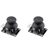 2 Packs Game Joystick Sensor, Game Controller Sensor, Joystick Breakout Module for Arduino PS2 Ra...