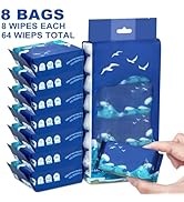 Mini Wipes Wet Travel Size,Hand Wipes Travel Size for Wedding Travel Homeless Restaurant Barbecue...