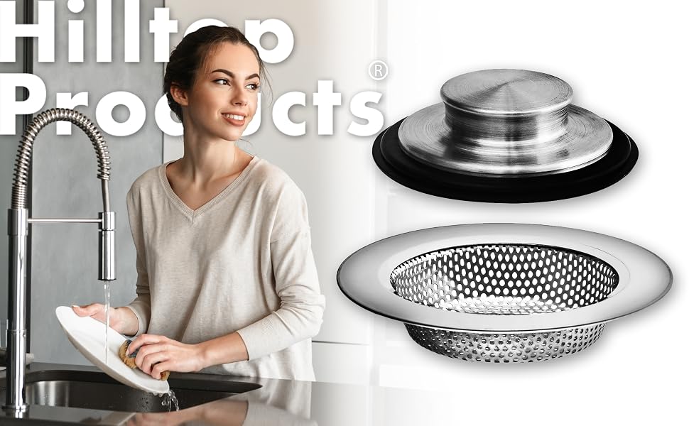 Kitchen Sink Drain Strainer and Kitchen Sink Stopper Kitchen Drainer and Stopper Standard Sink Drain