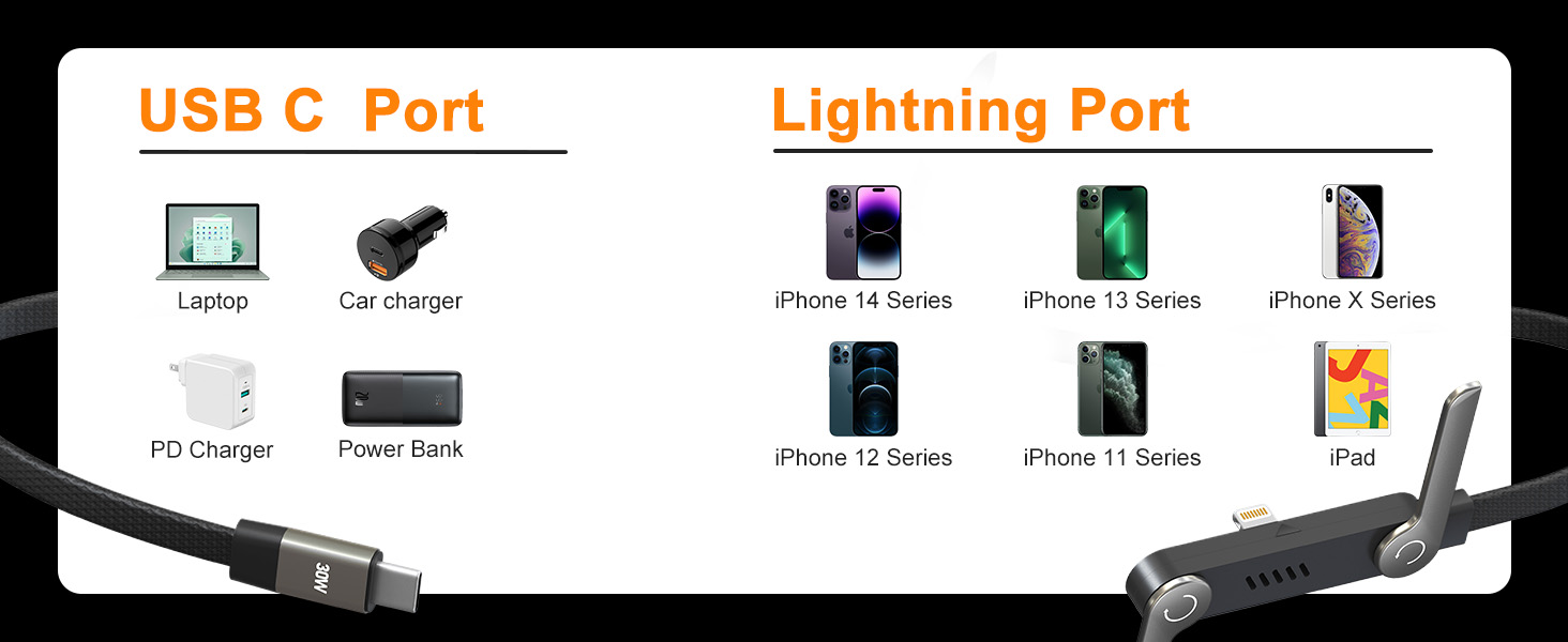 USB-C to Lightning Cable