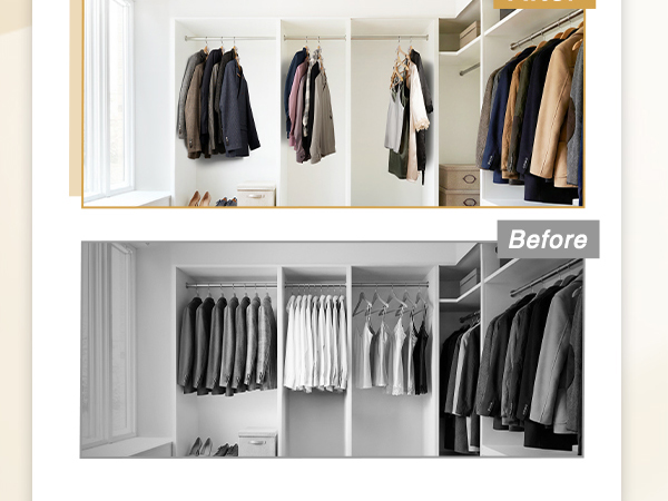 hanging closet organizer