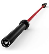 25mm 35lb Womens Olympic Barbell 6.5FT Olympic Barbell 2inch 1000lb Capacity Olympic Bar with Mod...