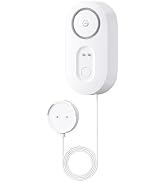 GoveeLife Water Leak Detector 1s with 4.92 ft Sensor Cable, Water Sensor with 105dB Adjustable Al...