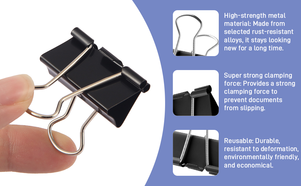 paper clips and binder clips
