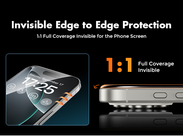 iPhone 16 Pro Max Screen Protector Tempered Glass