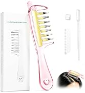 Scalp Oil Applicator Comb for Minoxidil, Serums Liquid Quick Root Delivery | Hair Oil Applicator ...