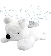 Pure Enrichment PureBaby Sound Sleeper Portable Sound Machine & Star Projector - Plush Sleep Ai...