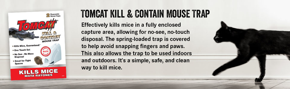 Tomcat Kill & Contain Mouse Trap