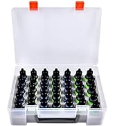 Alcohol Ink Storage Organizer Carrying Case, Holds 35pcs 0.35oz, 0.5oz Bottles of Alcohol Ink Set...