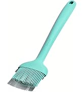 Angled Large Silicone Basting Brush, U-Taste 600ºF Heat Resistant 9.8 inch Kitchen Pastry Cooking...