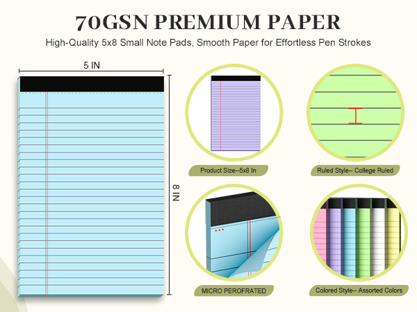 Pink Legal Pads