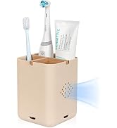 Toothbrush Holders for Bathrooms, Electric Toothbrush Holder Kids Toothbrush and Toothpaste Organ...