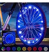 Activ Life LED Bike Wheel Lights with Batteries Included, Get 100% Brighter and Visible from All ...