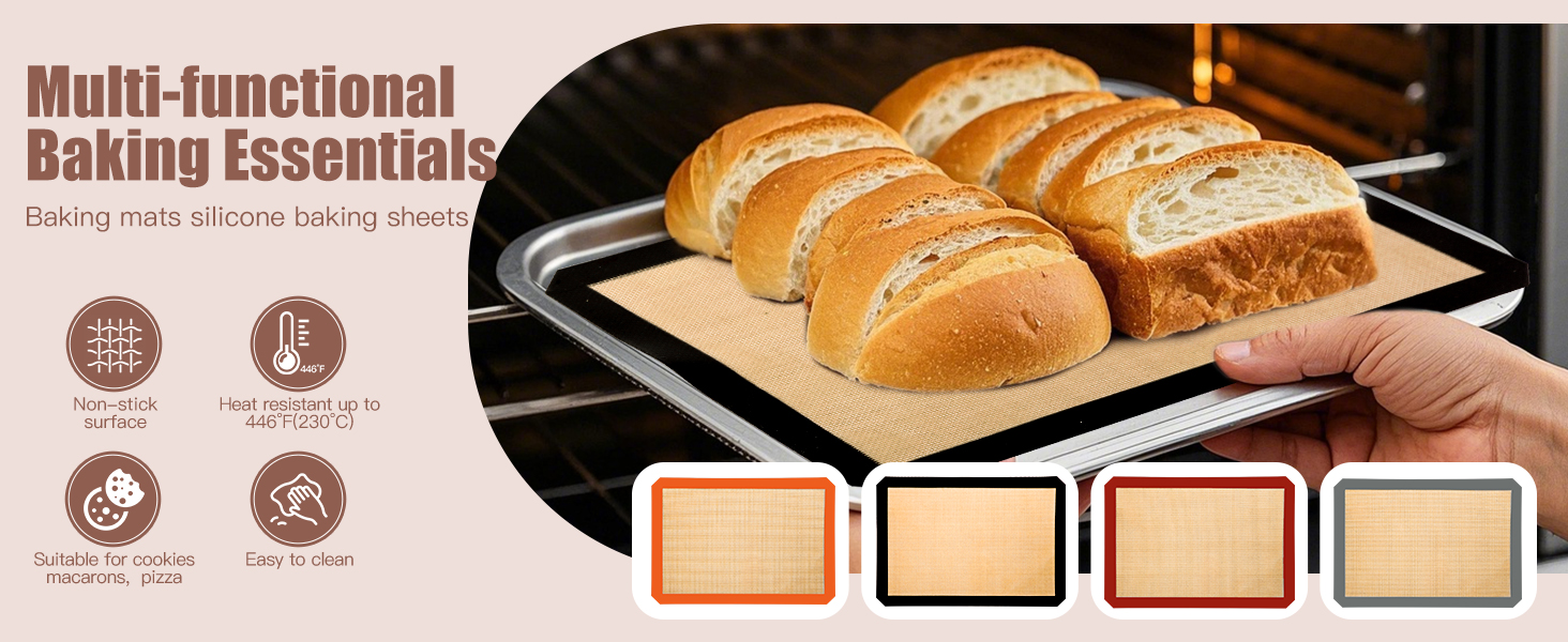 silicone baking sheets