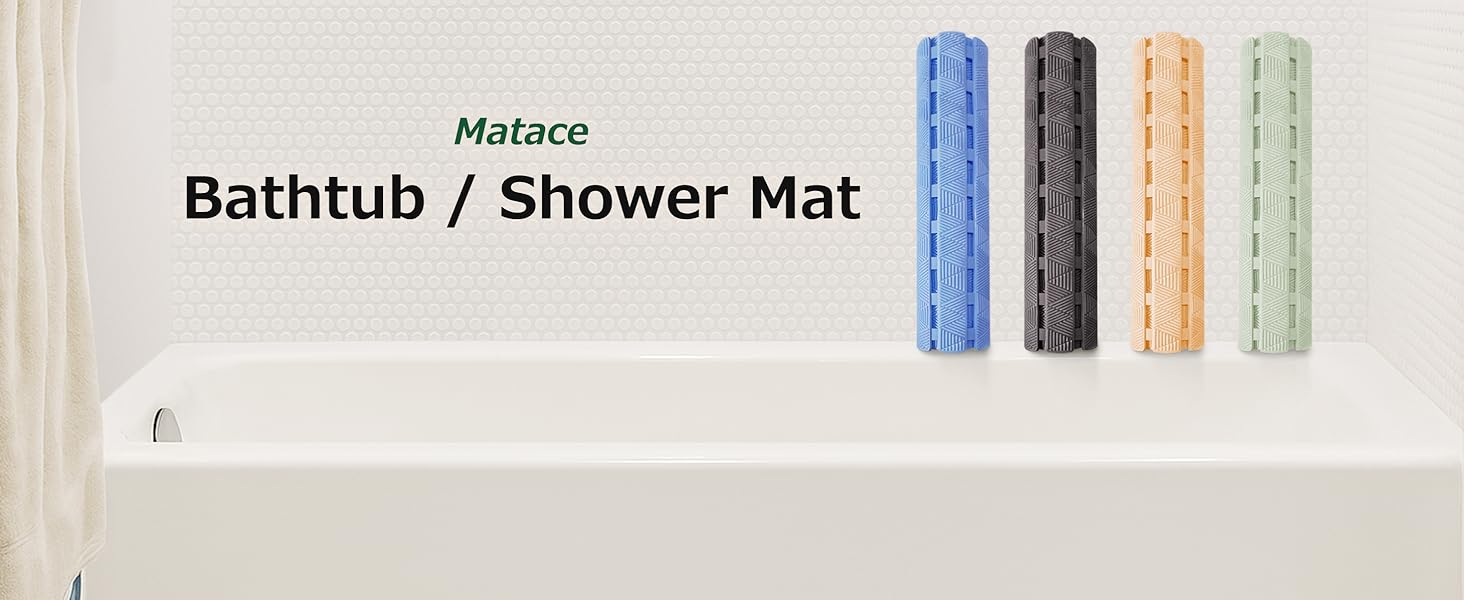Matace Non Slip Bathtub Shower Mat