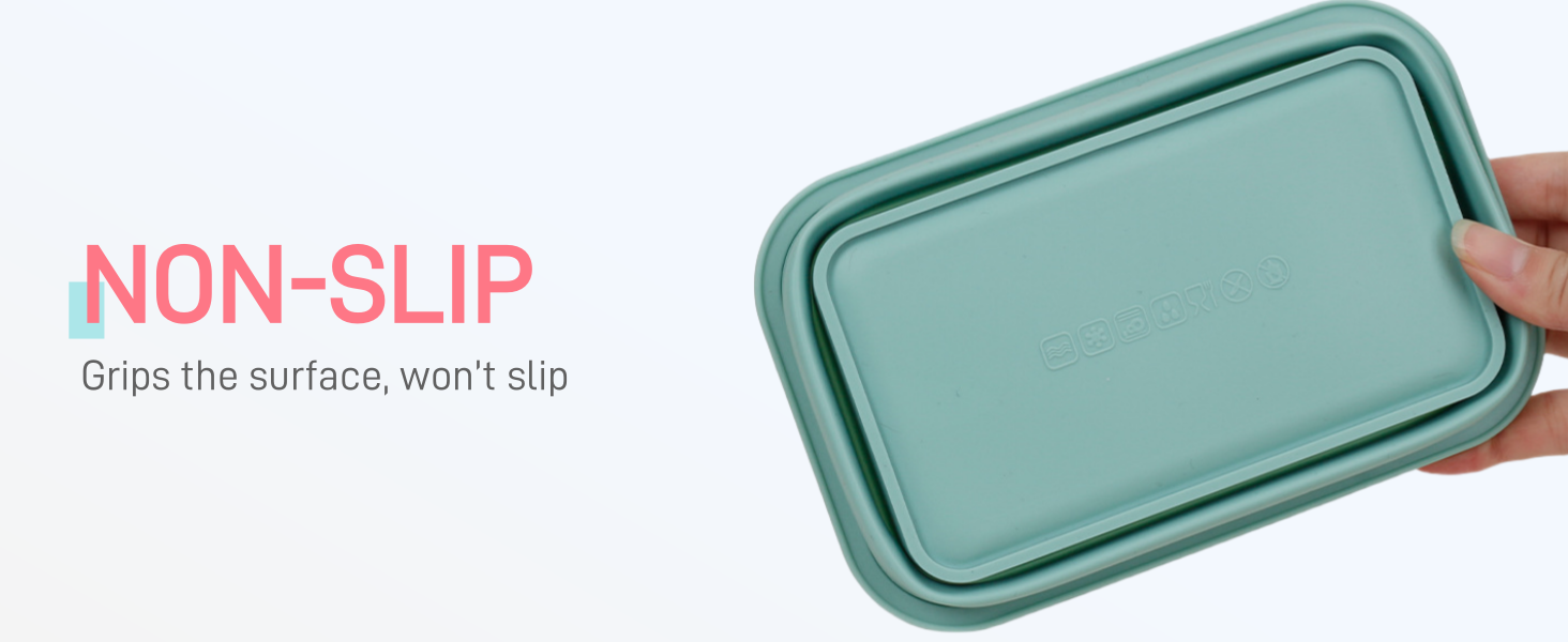 silicone bowls with lids silicone sandwich container non plastic food storage