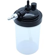 GZKEFEIS Upgraded Oxygen Humidifier Bottle for 5L or Less Concentrators, Universal Fit for Yuwell...