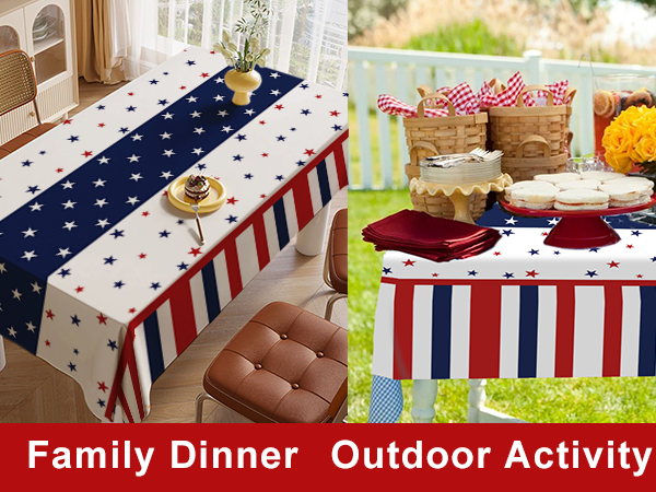 4th of July tablecloth