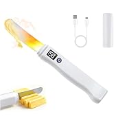 Rechargeable Heating Butter Knife Spreader,Adjustable Heat (131?/158?),Electric,Cordless,Heats up...