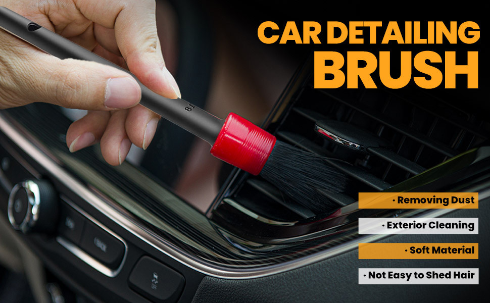 car detailing brushes