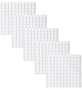 500 Pcs Putty Sticky Tack Double-Sided Tape Sticky Dots, 10mm/0.39” Removable Clear Adhesive Dots...