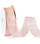 Pandahall 20 Yards Pink Sheer Organza Ribbon 1 Inch Organza Chiffon Ribbon Satin Ribbon Thin Tull...