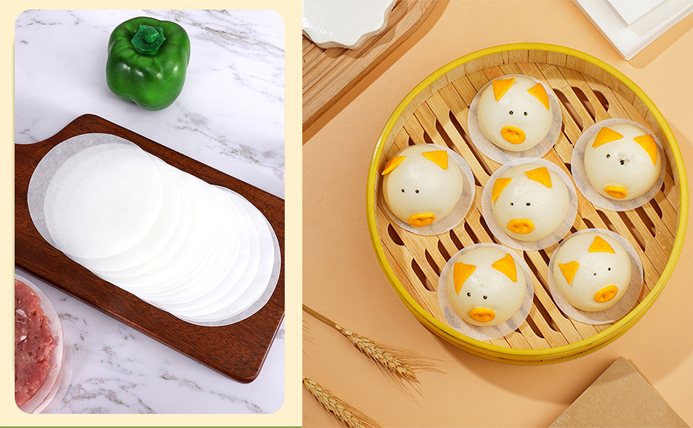 Hamburger Patty Paper Rounds White Parchment Paper