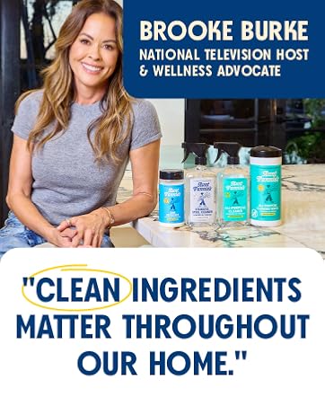Brooke Burke says "Clean Ingredients matter throughout our home"
