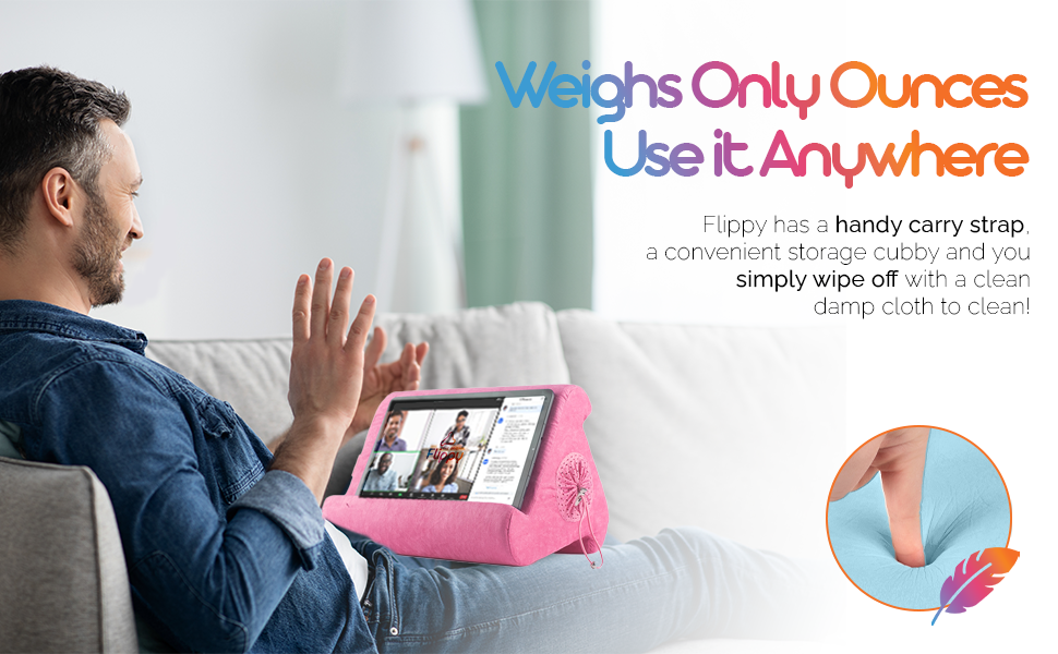 book accessories phone desk laptop portable monitor couch mount remote flippy tablet stand pink