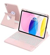 ZYNTHRALIX for iPad 11th (A16)/10th Gen Case Keyboard, Portrait/Tablet Mode | Detachable Magnetic...